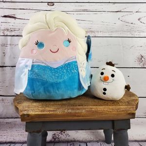 Squishmallows Disney’s Frozen Elsa 10” & Olaf 4” BRAND NEW WITH TAGS